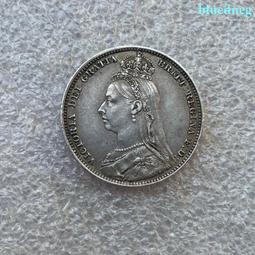 英國1892年（稀少年份）維多利亞高冠馬劍銀幣8184 歷史價格詳細信息