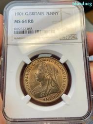 英國1901年1便士銅幣硬幣維多利亞30.5mm 24G257 歷史價格詳細信息