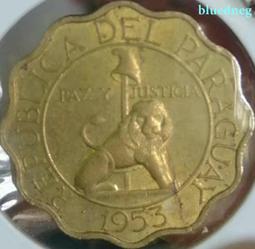 巴拉圭1953年10/15/25/50分銅幣4枚一起UNC好品相 23D262 歷史價格詳細信息