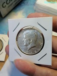 美洲 美國 1968年 總統 甘迺迪 半美元 50分銀幣 錢幣-D記 品相不錯 帶光美品 (橘72) 歷史價格詳細信息