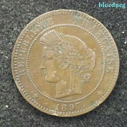 法國谷物女神銀幣1法郎。法國1895年第三共和國時期谷物女神683 歷史價格詳細信息