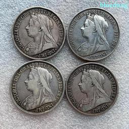 4枚1818、1819英國喬治三世半克朗銀幣222 歷史價格詳細信息