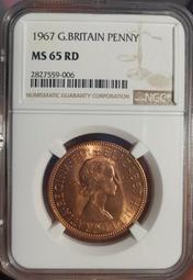 1967年， 便士， 伊麗莎白 ，英國 ，銅幣16301 歷史價格詳細信息