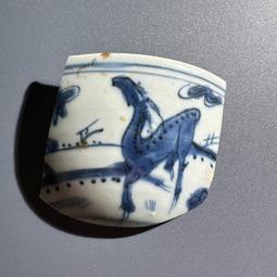 清代青花玲瓏瓷，康熙年制款，有小磕沖8356 歷史價格詳細信息