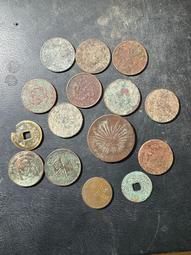 一線收獲，未挑分幣一斤二兩左右，無挑撿無殘損幣 古玩 老物件 舊藏 -3656 歷史價格詳細信息