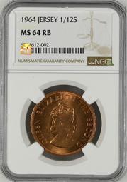 [NGC MS64RB] 塞浦路斯 1963年 5米爾 帆船16350 歷史價格詳細信息