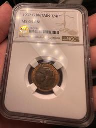 1937年英屬奧大利亞，喬治六世皇冠1克郎銀幣。NGC，MS1233 歷史價格詳細信息