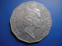 澳大利亞錢幣1969 20c 1994 50c   1979 50c  au 歷史價格詳細信息