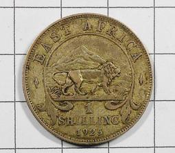 英屬東非1924年雄獅1先令銀幣，品相如圖，拍前請看好問清楚30872 歷史價格詳細信息