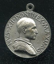 【國際】梵諦岡教皇聖若望23世銀章，19mm 2.8g ,JOANNES XXIII (1958-1963)#202174 歷史價格詳細信息