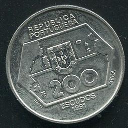 【紀念幣】PORTUGAL (葡萄牙)200 Escudos 巴塞隆納奧運會 1992品相95新AU+ #202222 歷史價格詳細信息