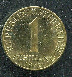 【錢幣】Austria(奧地利)， 1 Schilling  , K2886  , 1994 ,品相9新AU #204620 歷史價格詳細信息
