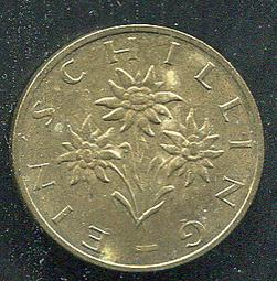 【錢幣】Austria(奧地利)， 1 Schilling  , K2886  , 1994 ,品相9新AU #204620 歷史價格詳細信息