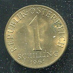 【錢幣】Austria(奧地利)， 1 Schilling  , K2886  , 1994 ,品相9新AU #204620 歷史價格詳細信息