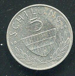 【錢幣】Austria(奧地利)， 1 Schilling  , K2886  , 1994 ,品相9新AU #204620 歷史價格詳細信息