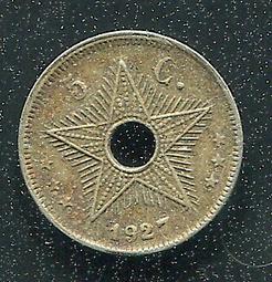 【錢幣】Belgian Congo (比利時剛果), 50 Centimes  , K23  , 1926 ,品相美VF #203942 歷史價格詳細信息