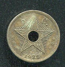 【錢幣】Belgian Congo (比利時剛果), 50 Centimes  , K23  , 1926 ,品相美VF #203942 歷史價格詳細信息