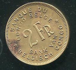 【錢幣】Belgian Congo (比利時剛果), 50 Centimes  , K23  , 1926 ,品相美VF #203942 歷史價格詳細信息