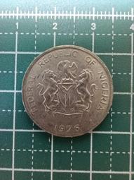 非洲 奈及利亞 1974年 二馬國徽章 10考包錢幣 銅鎳硬幣-很少見 保真、品相如圖 (4) 歷史價格詳細信息