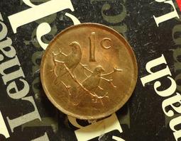 【麟雅堂】南非1968年１分銅幣，麻雀《KM 74.2》 歷史價格詳細信息