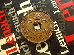 【麟雅堂】英屬印度1944(B)年２-Annas銅幣，喬治六世《KM 541a》 歷史價格詳細信息