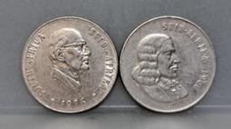 南非錢幣1966  1976.  1965   1960   1983網路上最老最便宜錢幣50分50c 1/2便士 歷史價格詳細信息