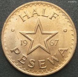 加納早期1975年1塞地銅幣4821 歷史價格詳細信息