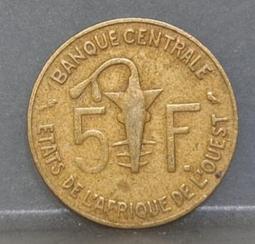 法屬西非1936年5法郎紙幣5995 歷史價格詳細信息