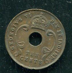 【硬幣】East Africa (東非), 1 Cent , K35 , 1962 #211481 品相全新UNC 歷史價格詳細信息