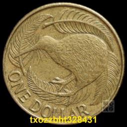 【滿300出貨】新西蘭 1986年1元 鳥類-梟鸚鵡 克朗幣 紀念幣 歷史價格詳細信息