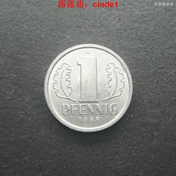 ????露天【至低價】東德民主德國1989年5芬尼鋁幣硬幣轉光好品相 23E654 歷史價格詳細信息