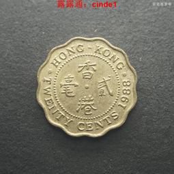 ????露天【至低價】香港1988年2元二元貳圓伊麗莎白二世銅鎳硬幣高冠 24E703 歷史價格詳細信息