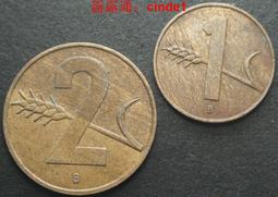 瑞士1957年1、2分銅幣硬幣2枚一起 23F462 歷史價格詳細信息