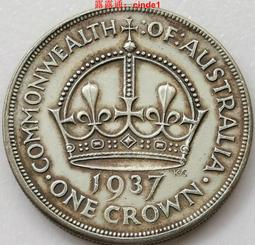澳大利亞1克朗銀幣1937年209 歷史價格詳細信息