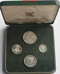 ????露天【至低價】Proof精制版 牙買加1975年清年份硬幣6枚壹套大全套 1-50分-1元 z 歷史價格詳細信息