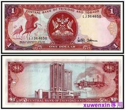 特立尼達和多巴哥5元2002年全新UNC外國錢幣保真紙鈔收藏藍頂翠鴗#紙幣#錢幣#外幣 歷史價格詳細信息