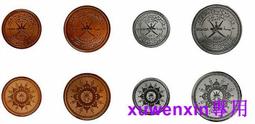 【滿300出貨】阿曼老版硬幣5枚一套大全套 5-10-25-50-100 全新UNC 阿拉伯刀 歷史價格詳細信息