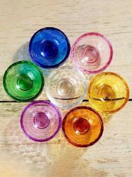 水晶供水碗佛前水供杯供水杯供佛杯八吉祥描金聖水杯七個8cm包郵 歷史價格詳細信息