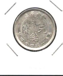 光緒寶湖南扁龍，品如圖，標價即賣價。銅錢 古錢幣27258 歷史價格詳細信息