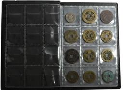 ◆◆--硬幣錢幣收藏冊---12格內頁--- 1 張---紙夾式---自行加裝---◇◇保護錢幣的好幫手 歷史價格詳細信息