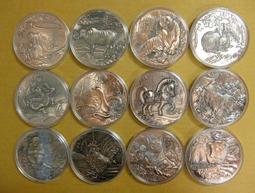 ＊★＊ --十二生肖大銅章--鼠年--背大陸一輪郵票圖案--01--紫銅帶支架--精製限量品＊★＊--僅剩一套 歷史價格詳細信息