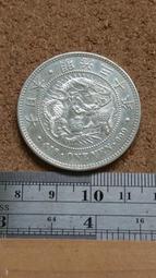 W4--明治18年五十錢龍銀--AU+--特年 歷史價格詳細信息