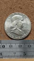 美國 1963 AMERICA - 富蘭克林銀幣 HALF DOLLAR-S0070 歷史價格詳細信息