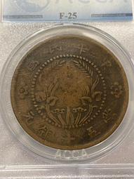 絕版鑑定幣1912年大清十文銅幣（甘肅沙版） 歷史價格詳細信息