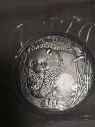 2001年  中國慶祝北京申奧成功紀念銀幣。 含純銀1盎司 歷史價格詳細信息