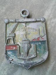 早期----美軍----紀念牌---銅牌----直徑12.5公分 歷史價格詳細信息