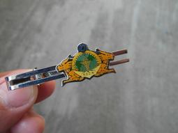 早期---海軍通信電子學校贈---領帶夾---徽章--袖扣----一組--- 歷史價格詳細信息