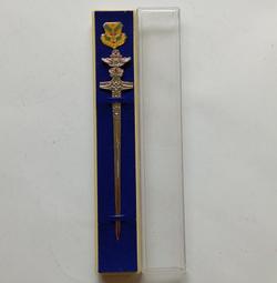 空軍軍官鋁質帽徽大盤帽(已除役) 台北&quot;兄弟製帽廠&quot;生產 *軍警用品* *軍用大盤帽* 編號-41 歷史價格詳細信息