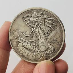 流浪幣警犬黃銅舊銀紀念章 魔術銅銀硬幣紀念幣工藝把玩幣 歷史價格詳細信息