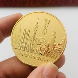 中國旅游景區風景長江鍍金幣 創意把玩金幣大好江山硬幣紀念章 歷史價格詳細信息